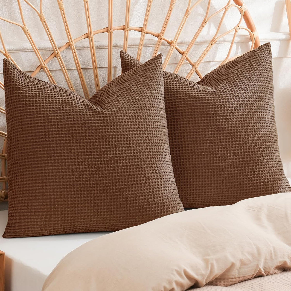Neat Valley Cotton Waffle Cushion Covers additional product photo