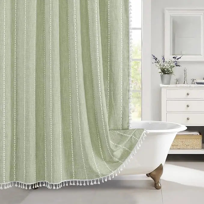 Neat Valley Polyester Shower Curtain additional product photo