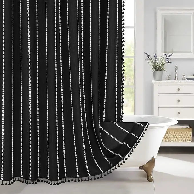 Neat Valley Polyester Shower Curtain additional product photo
