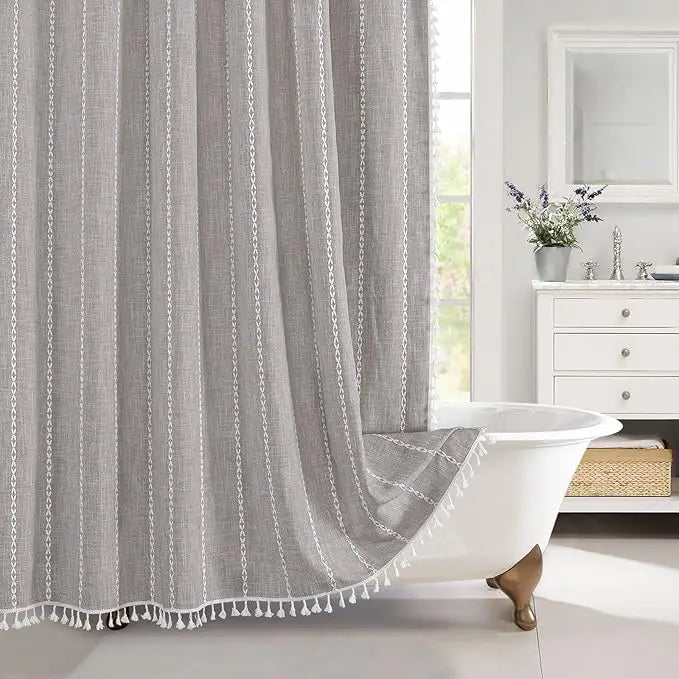 Neat Valley Polyester Shower Curtain additional product photo