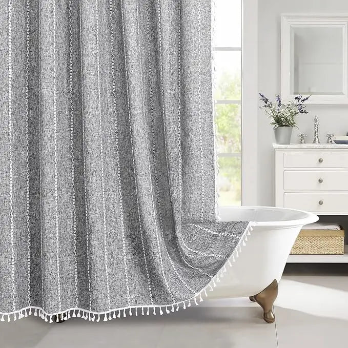 Neat Valley Polyester Shower Curtain additional product photo