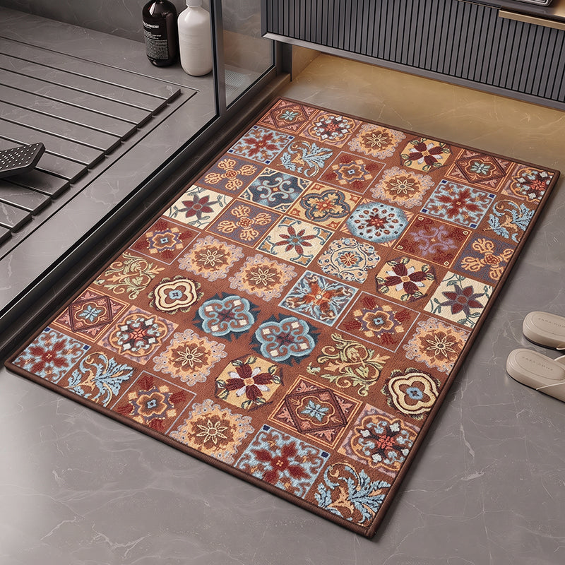 Neat Valley Woven Patterned Bath Mat additional product photo