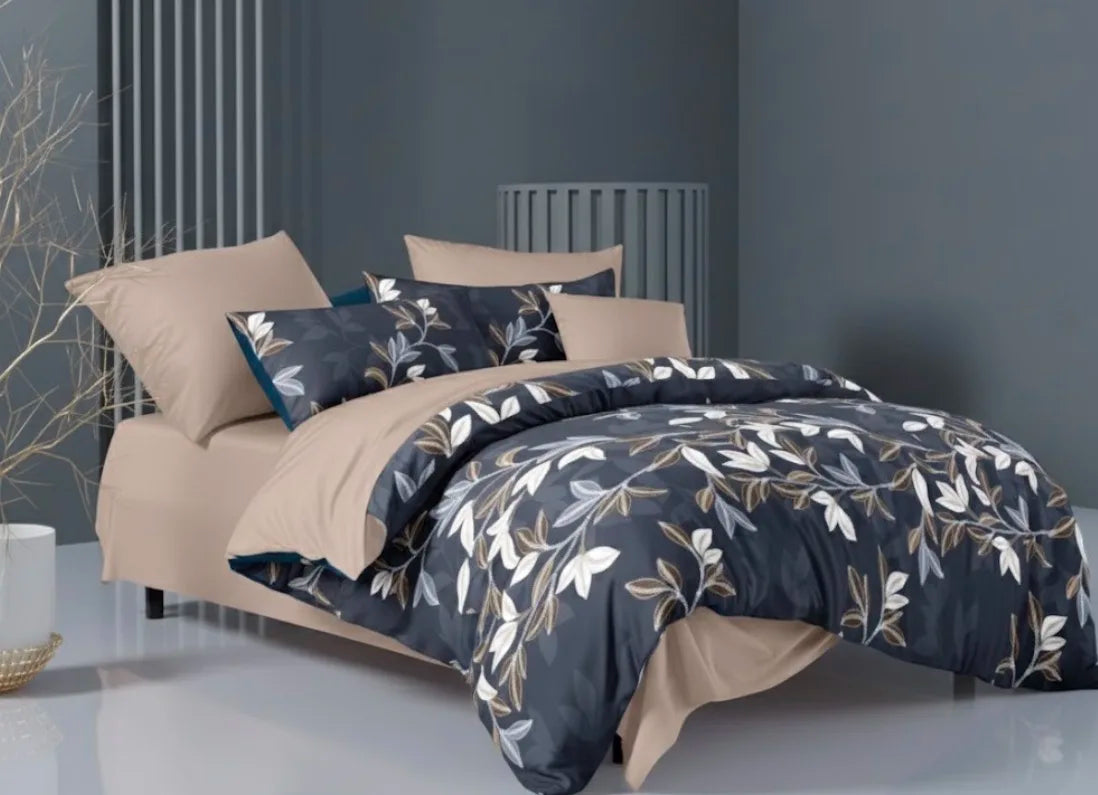 Neat Valley Printed Duvet Cover Set studio product photo