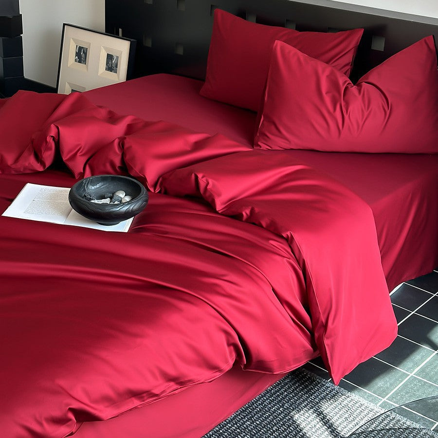Neat Valley Cotton Four-Piece Bedding Set studio product photo