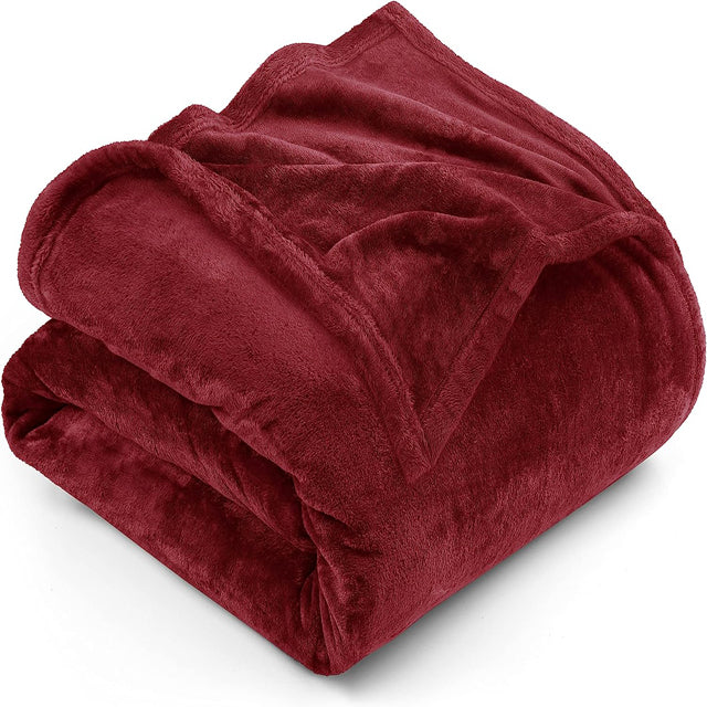 Neat Valley Flannel Polyester Blanket studio product photo