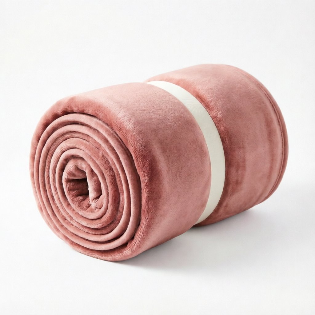 Neat Valley Coral Fleece Polyester Blanket studio product photo