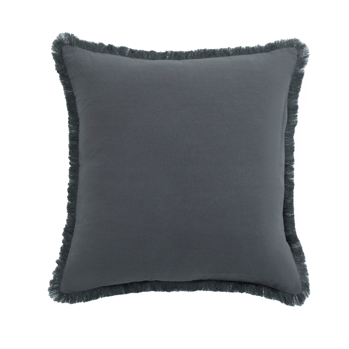 Neat Valley Fringed Cotton Pillow Cover additional product photo