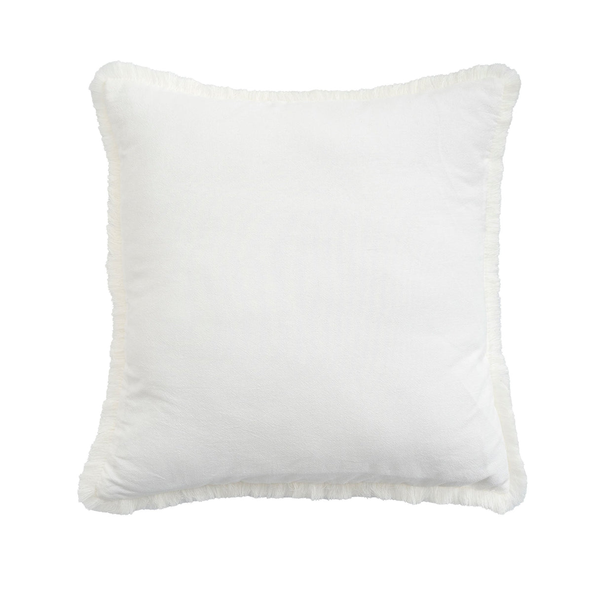 Neat Valley Fringed Cotton Pillow Cover additional product photo