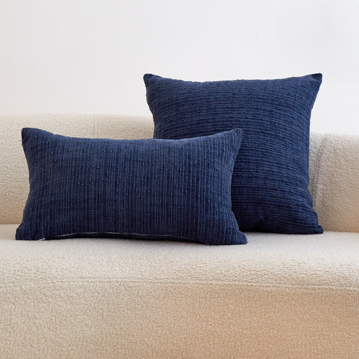 Neat Valley Textured Chenille Pillow Cover additional product photo