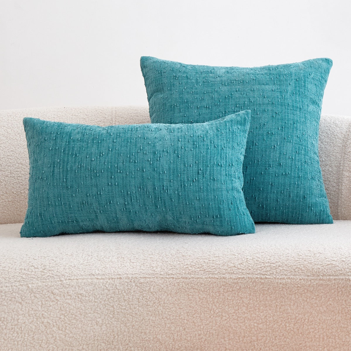 Neat Valley Textured Chenille Pillow Cover additional product photo