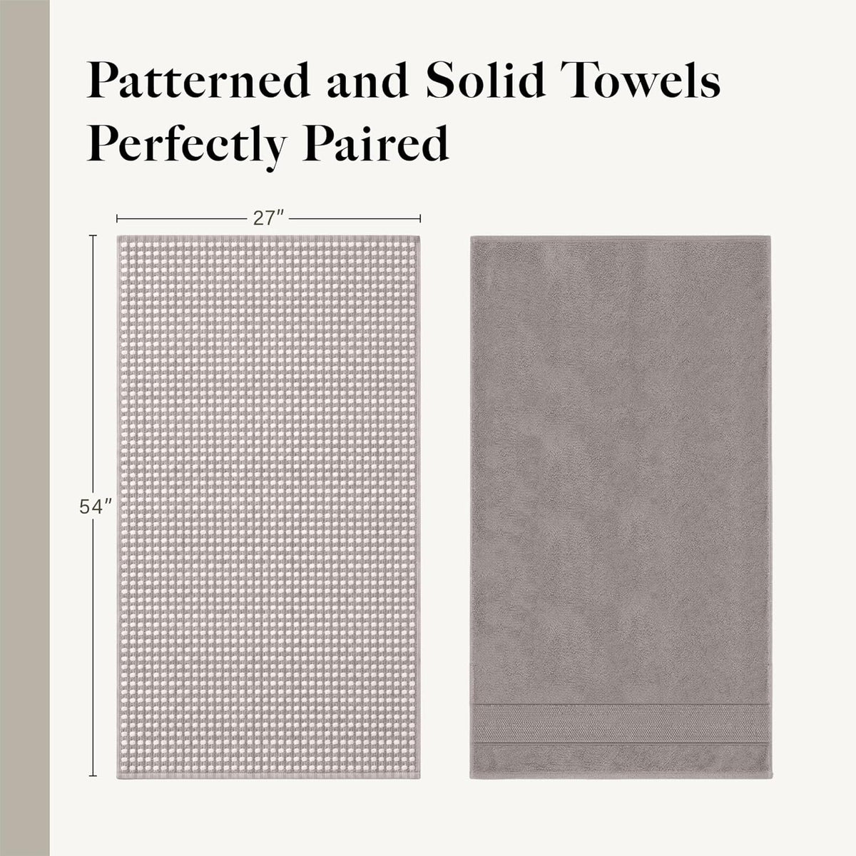 Neat Valley Cotton Patterned Towel Set additional product photo