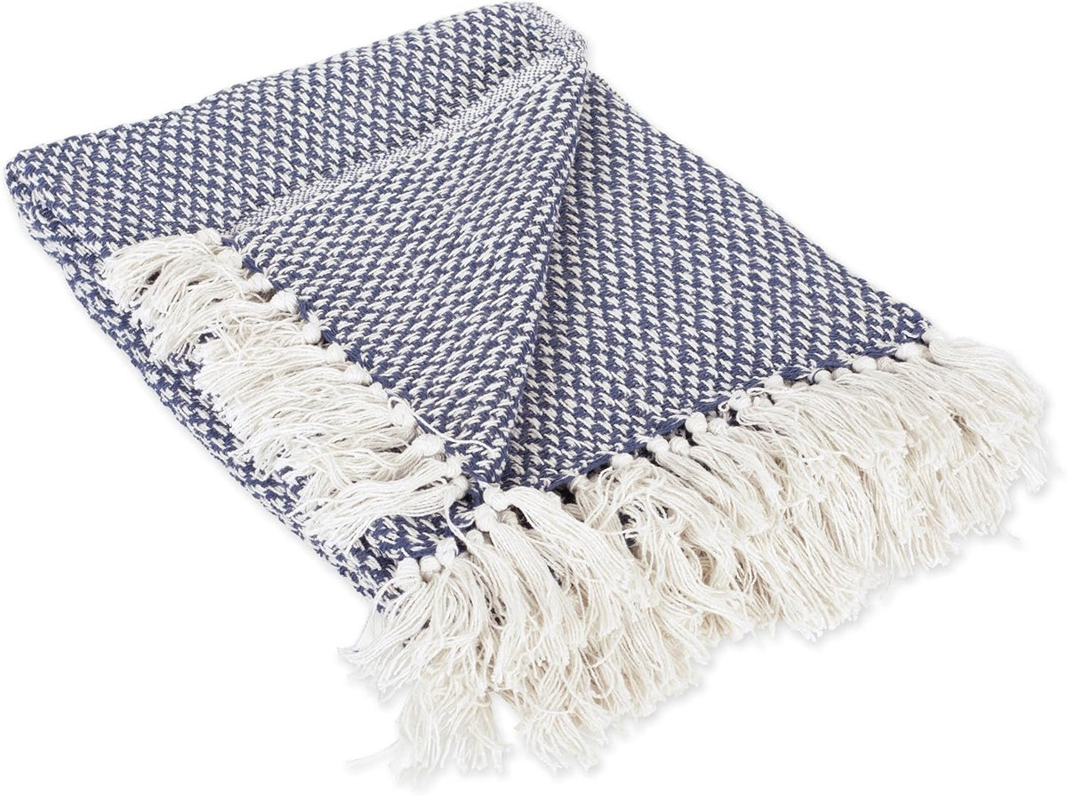 Neat Valley Cotton Basket Weave Throw additional product photo