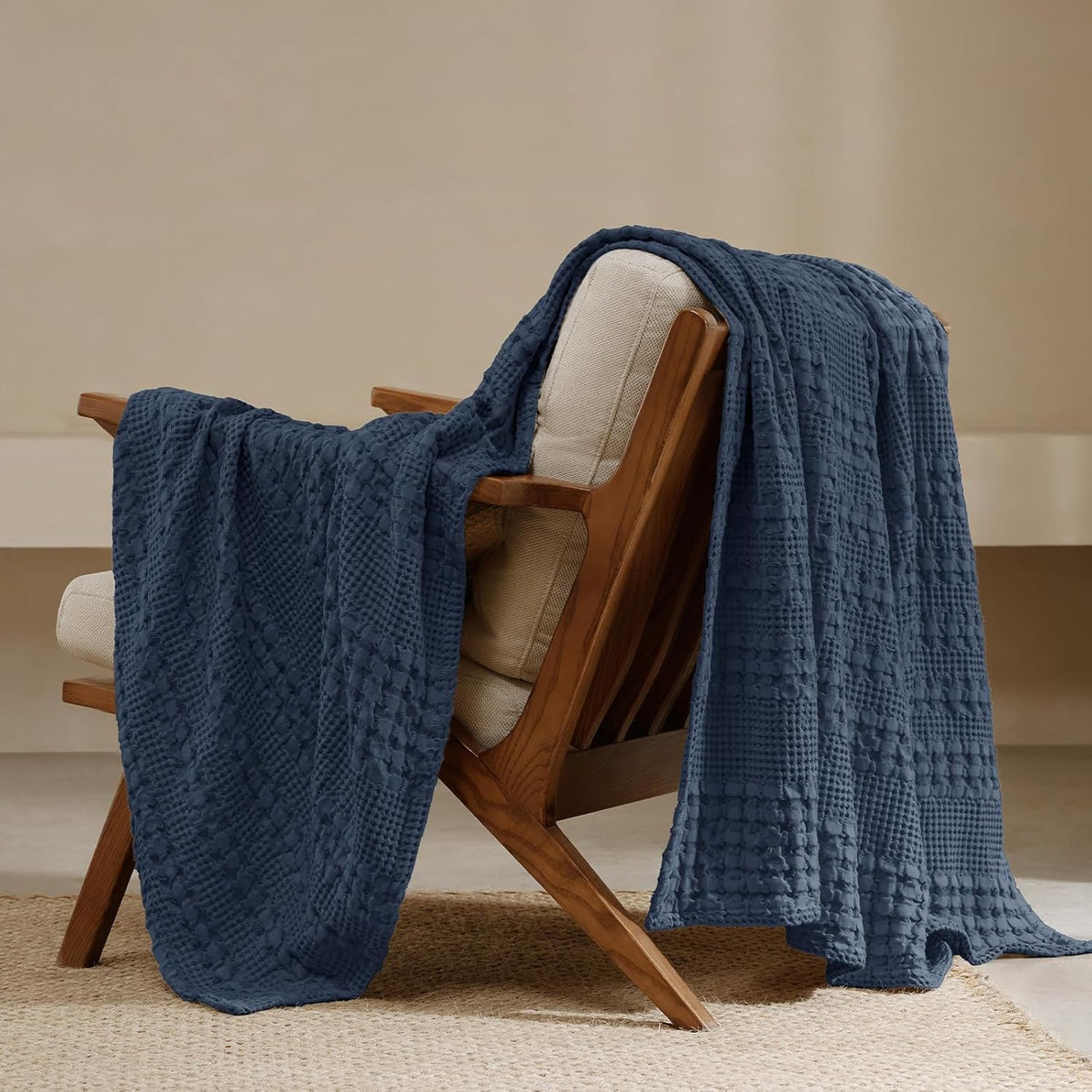 Neat Valley Cotton Waffle Blanket additional product photo