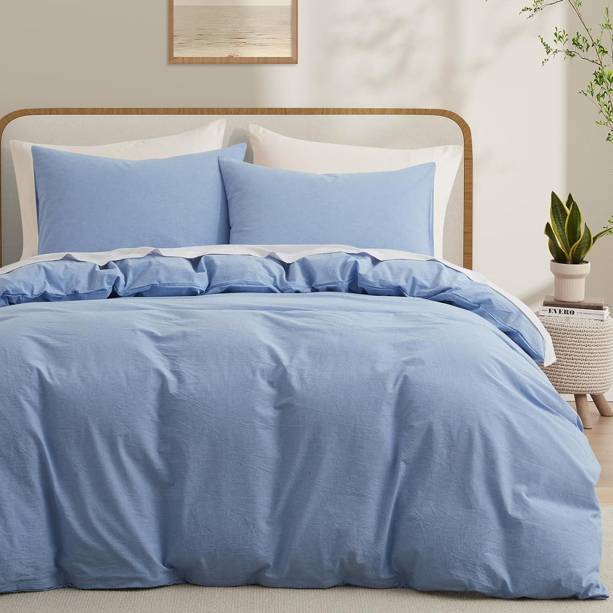 Neat Valley Washed Cotton Duvet Cover Set additional product photo