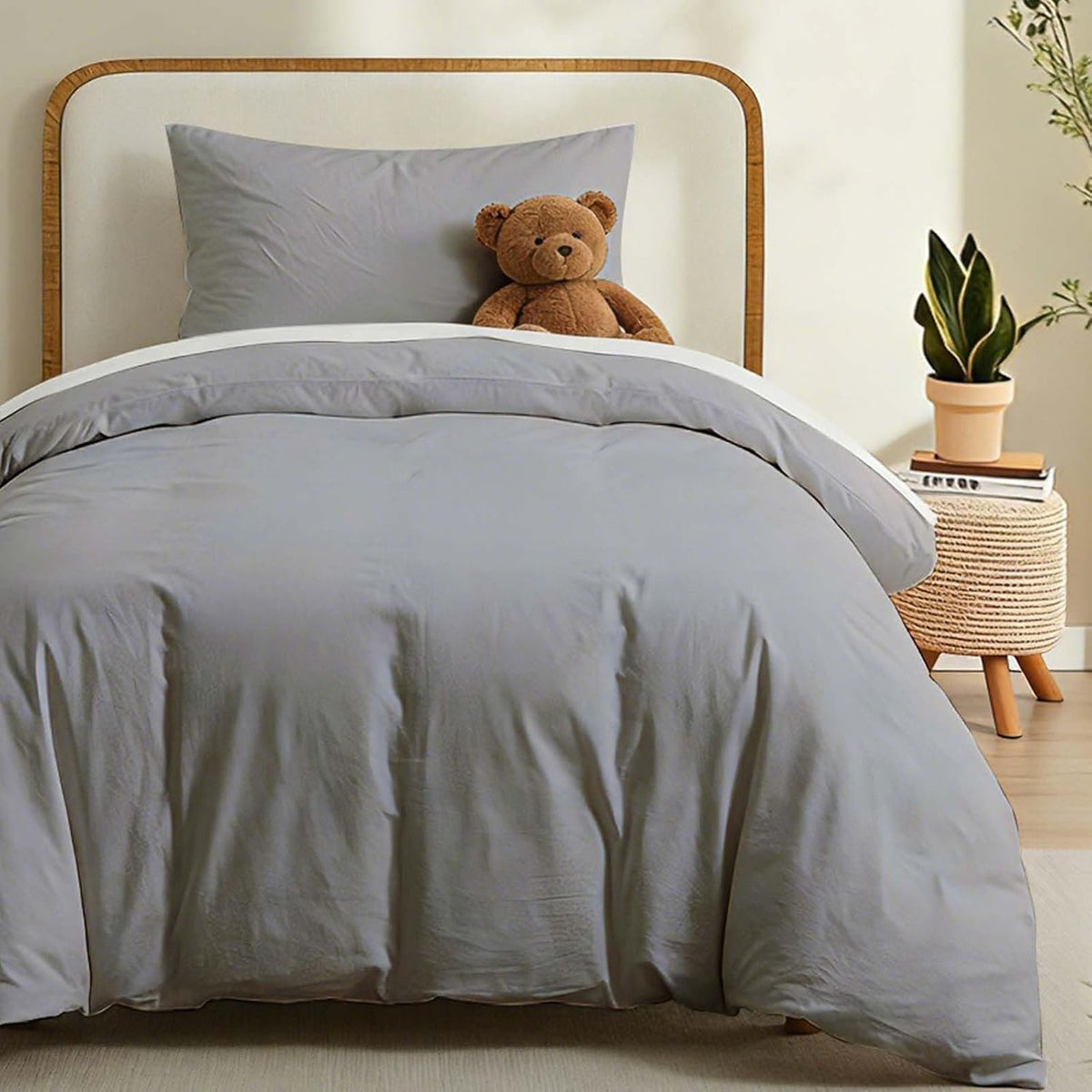 Neat Valley Washed Cotton Duvet Cover Set additional product photo