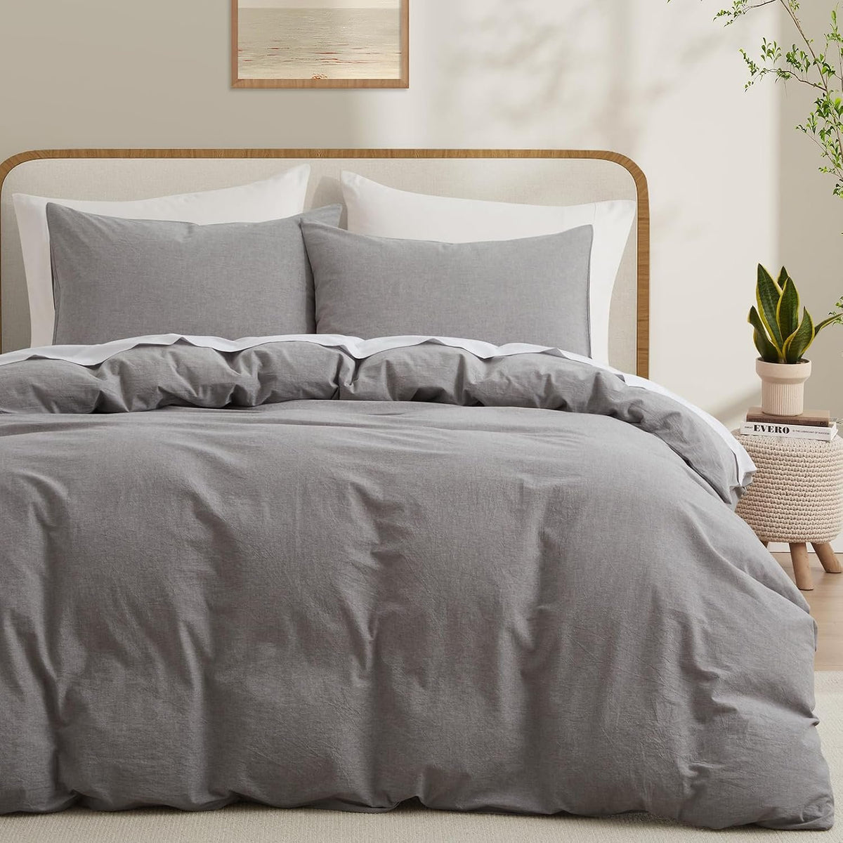 Neat Valley Washed Cotton Duvet Cover Set additional product photo