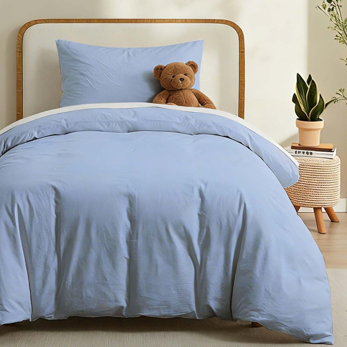 Neat Valley Washed Cotton Duvet Cover Set additional product photo