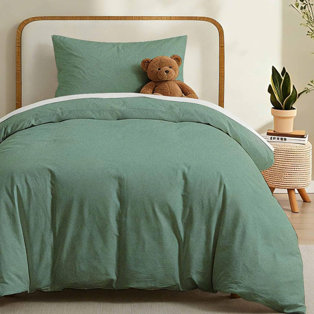 Neat Valley Washed Cotton Duvet Cover Set additional product photo