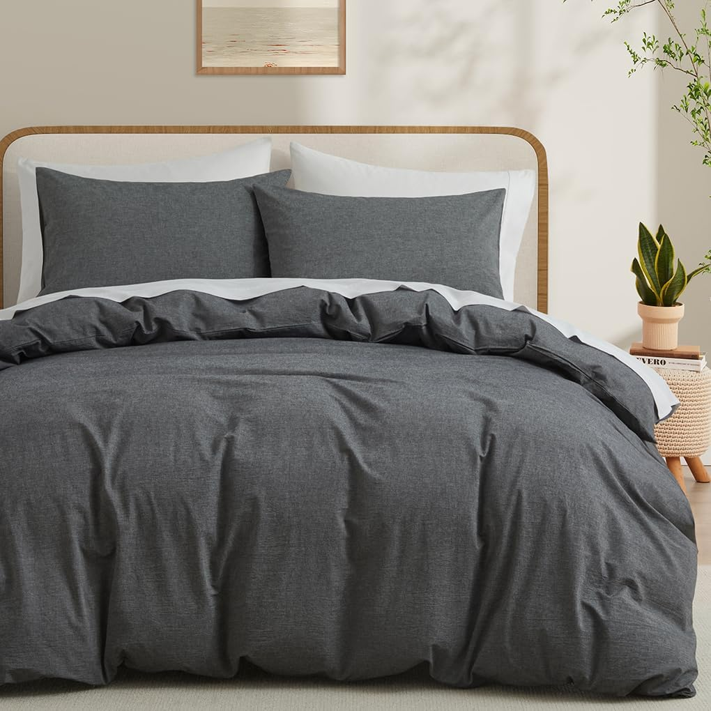 Neat Valley Washed Cotton Duvet Cover Set additional product photo