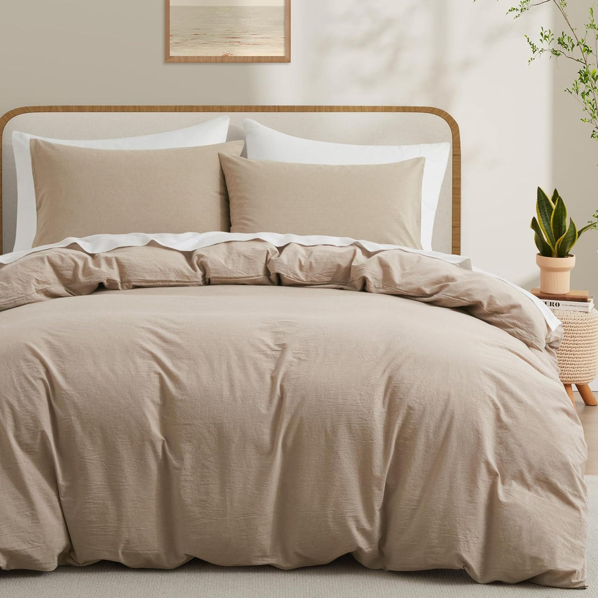 Neat Valley Washed Cotton Duvet Cover Set additional product photo