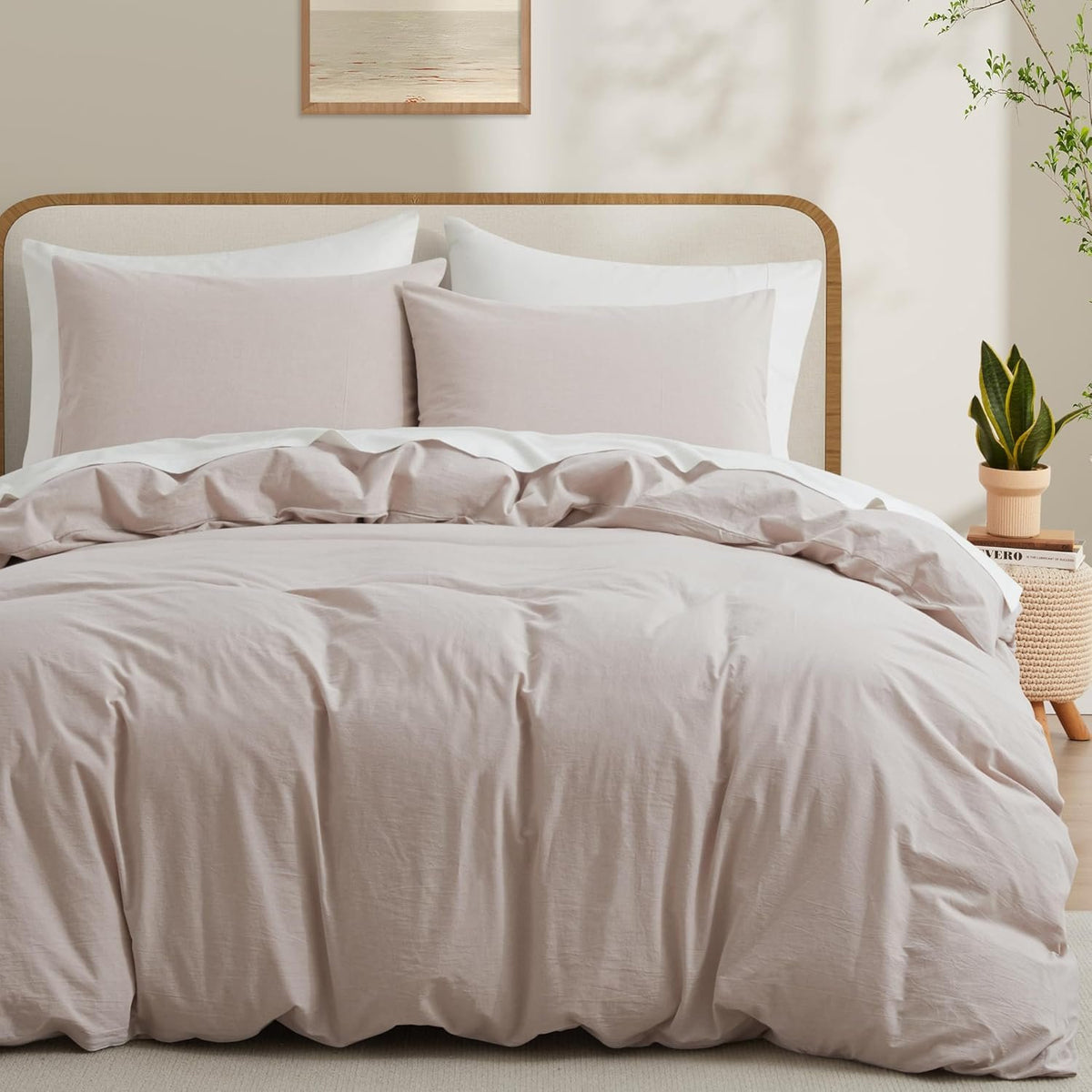 Neat Valley Washed Cotton Duvet Cover Set additional product photo