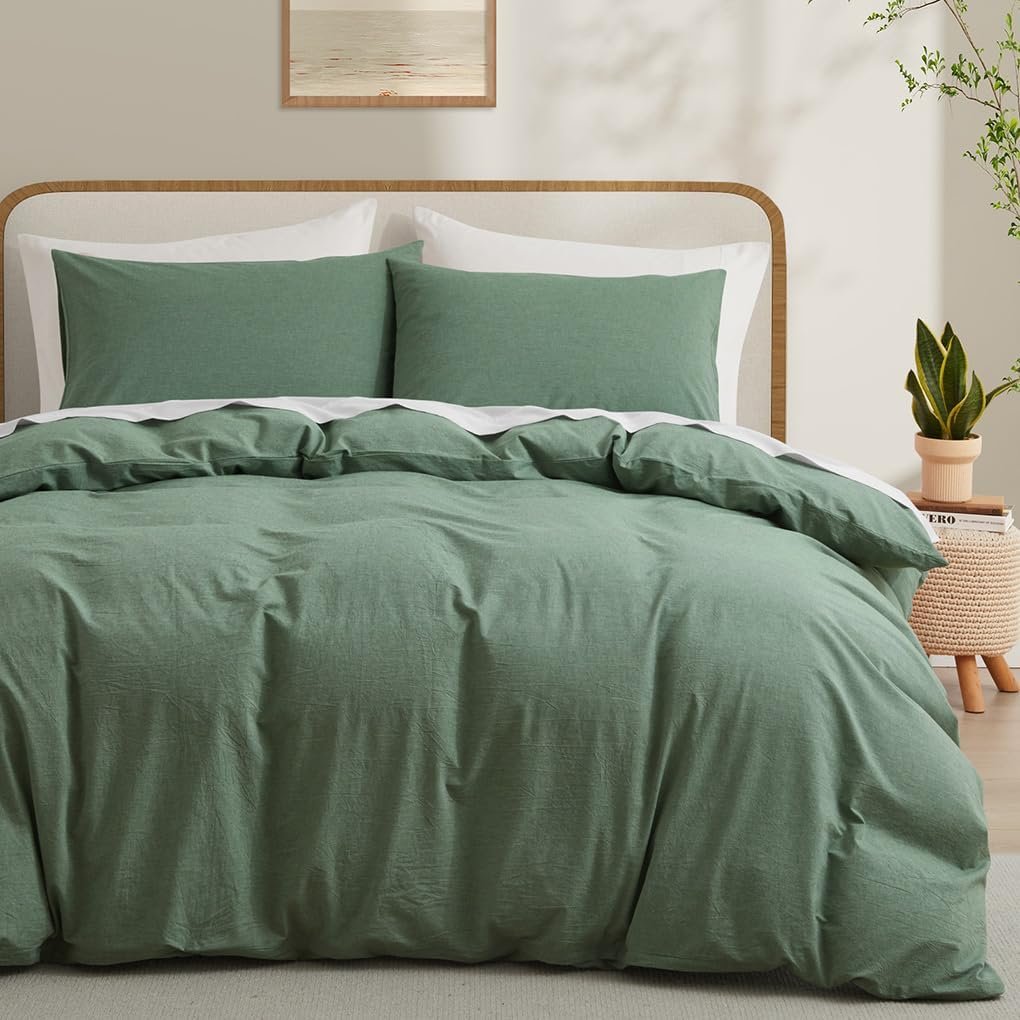 Neat Valley Washed Cotton Duvet Cover Set additional product photo
