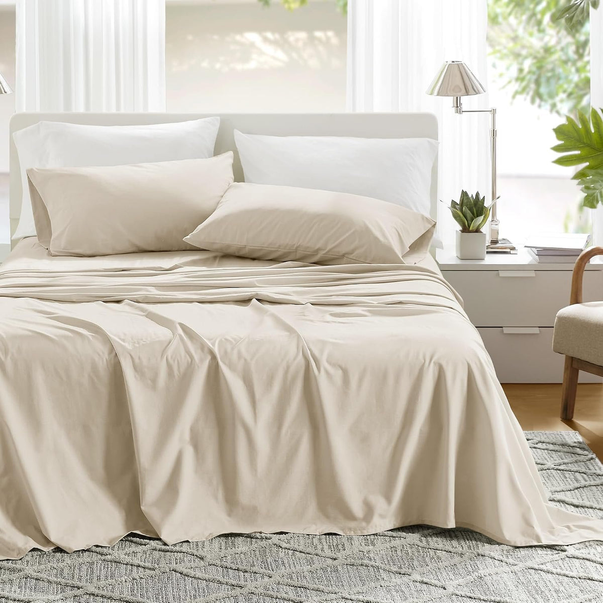 Neat Valley Cotton Percale Bedding Set additional product photo