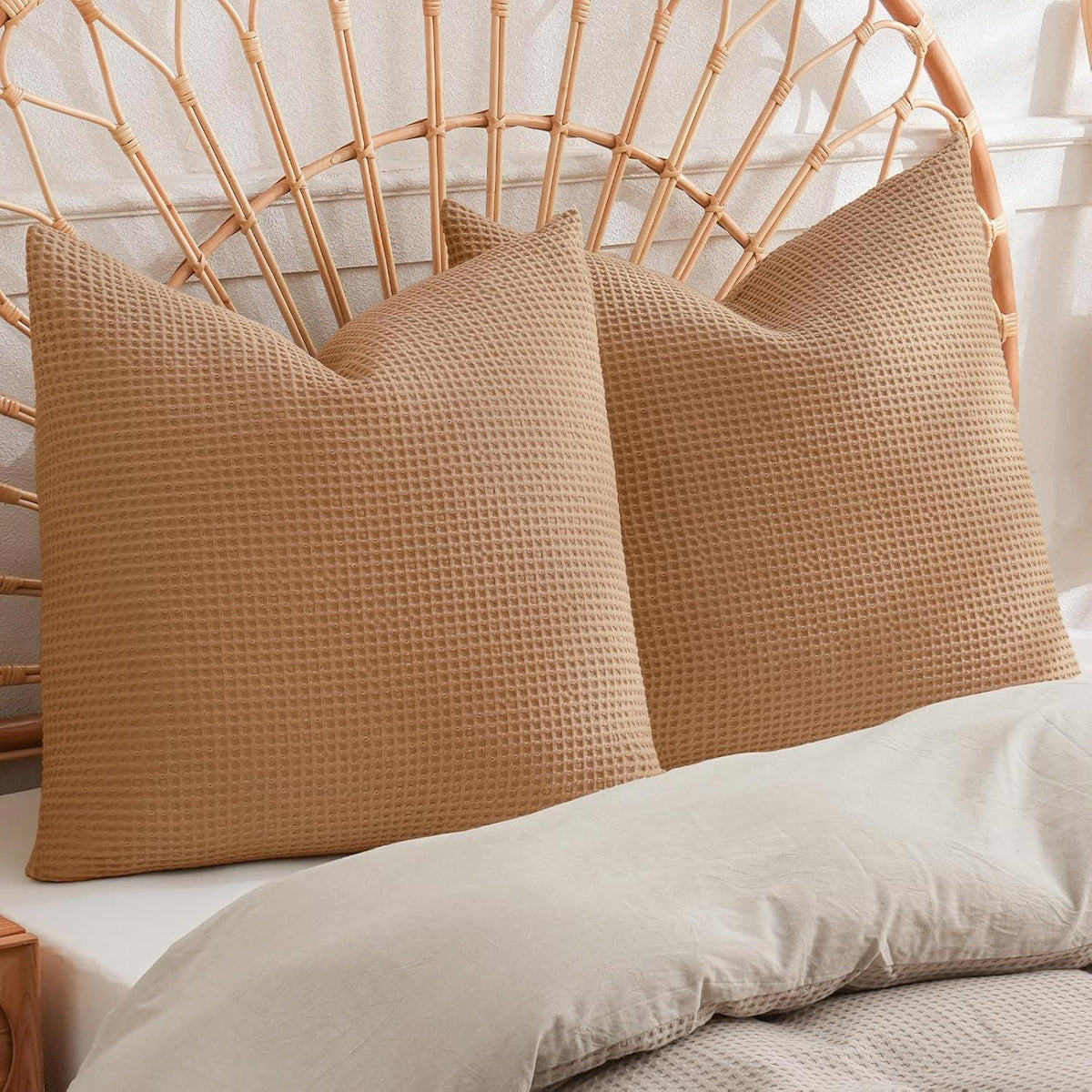 Neat Valley Cotton Waffle Cushion Covers additional product photo