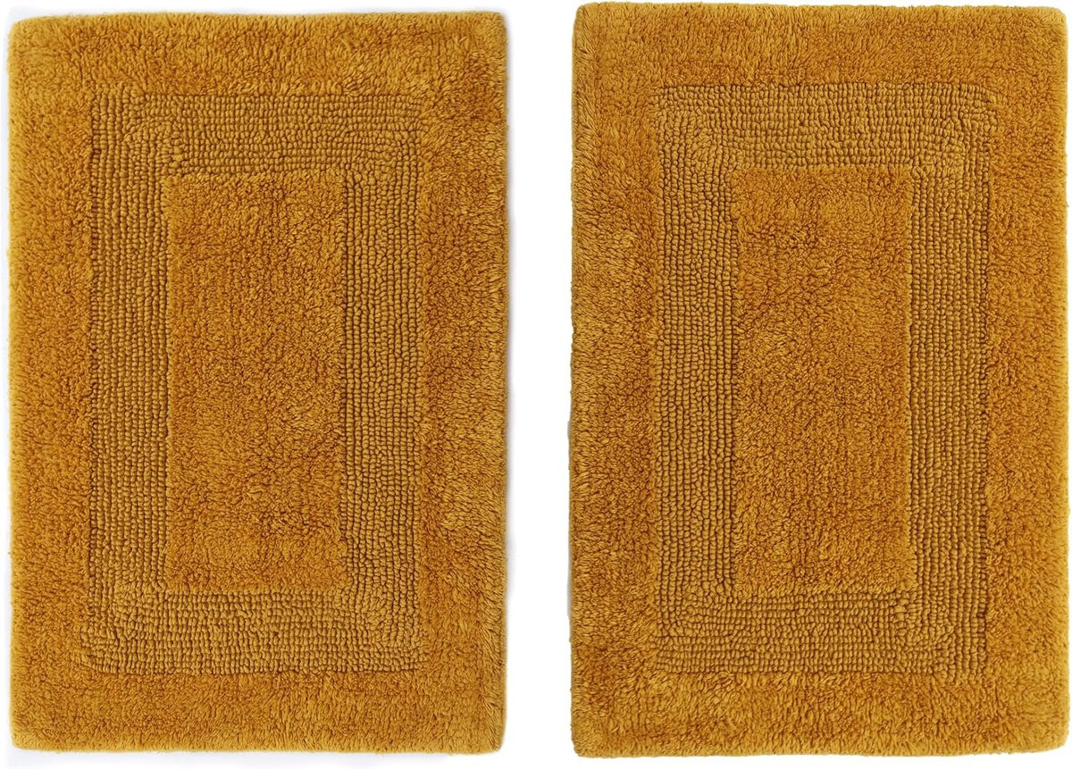 Neat Valley Cotton Reversible Bath Mat Pair studio product photo