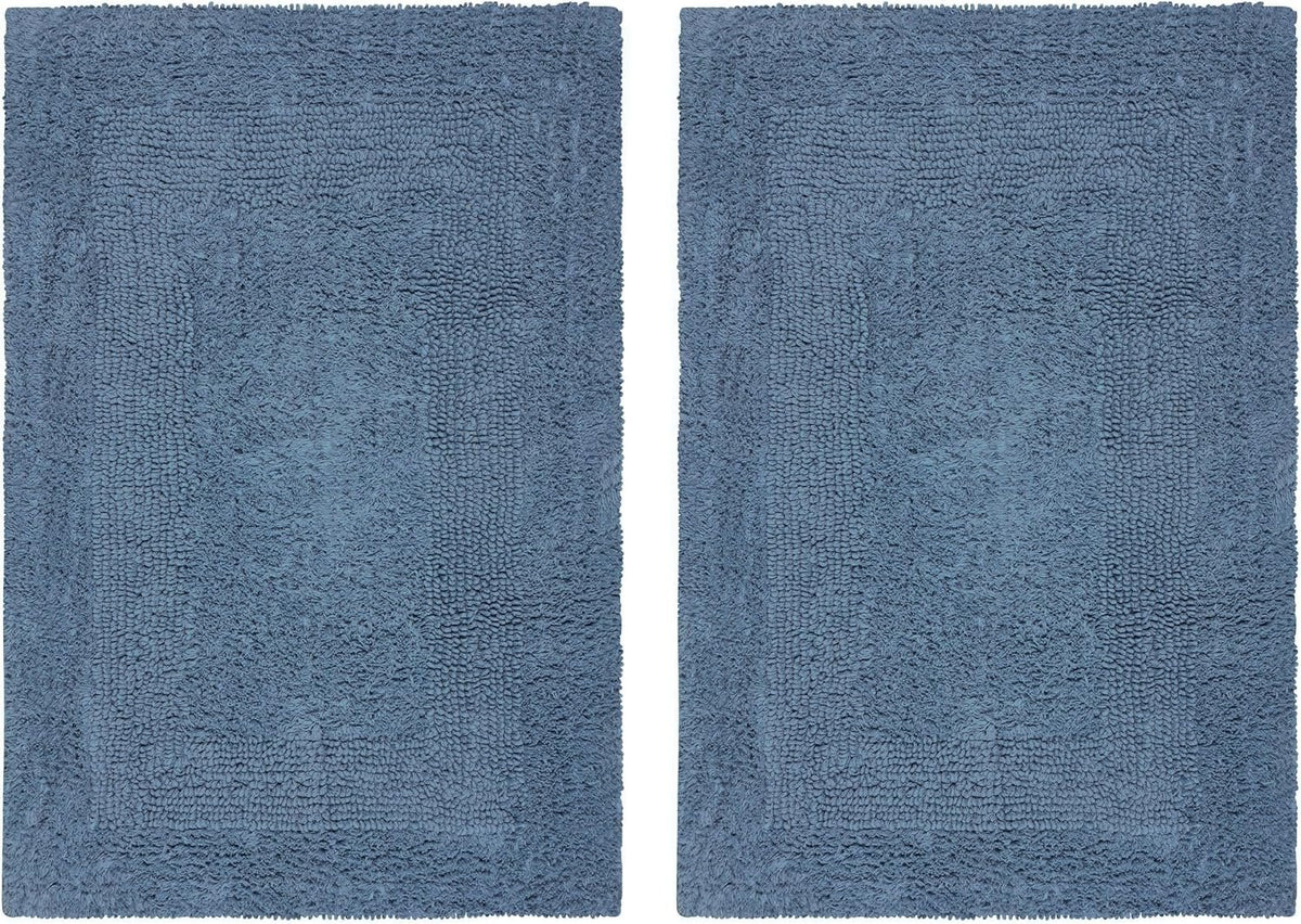 Neat Valley Cotton Reversible Bath Mat Pair additional product photo